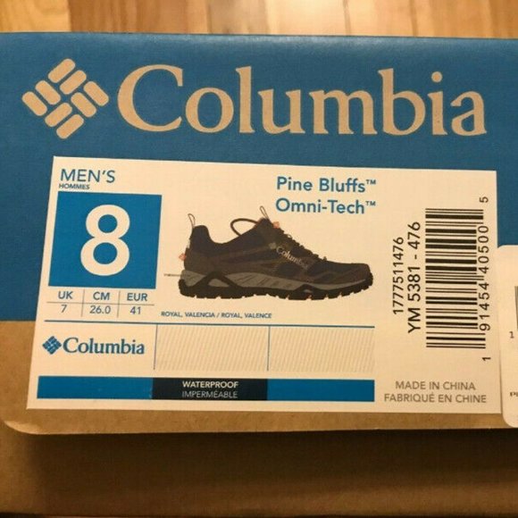 columbia pine bluffs omni tech